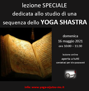 Ai-Jutsu Novate lezione - Yoga Shastra