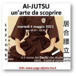 Yoga Ai-Jutsu Novate promo 4 maggio 2021