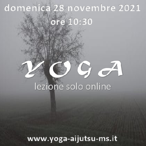 evento 28 novembre 2021 - Yoga Ai-Jutsu - Novate Milanese