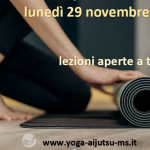 lezioni aperte 29.11.2021 - Yoga Ai-Jutsu - Novate Milanese