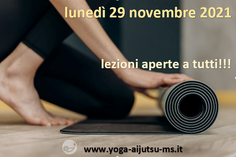 lezioni aperte 29.11.2021 - Yoga Ai-Jutsu - Novate Milanese