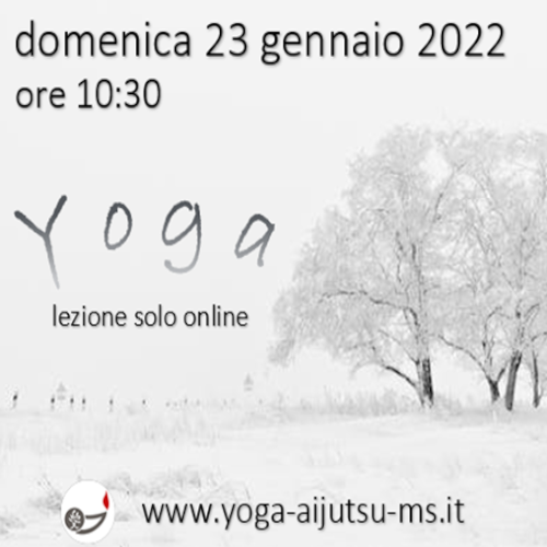 Yoga-Ai-Jutsu-lezione domeinca 23 gennaio 2022