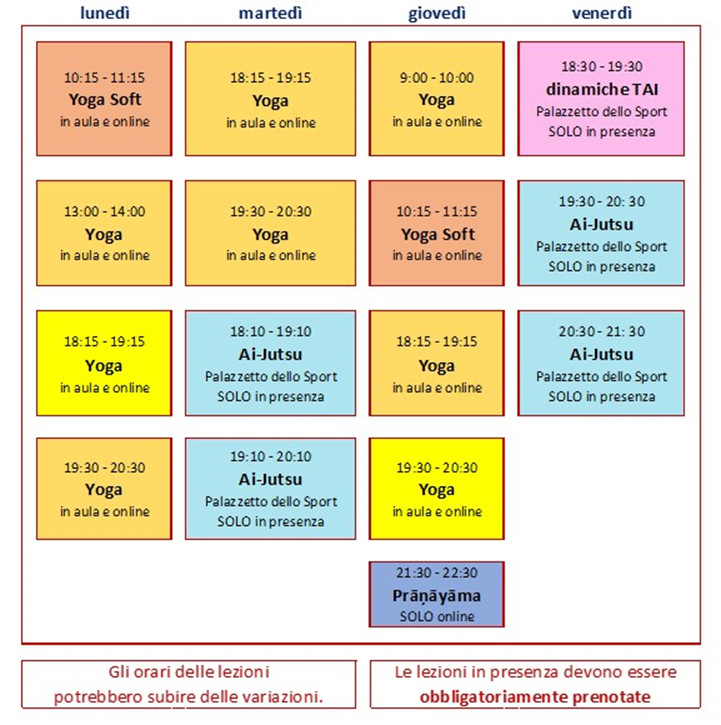 lunedì 5 settembre si riparte